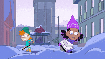 Disney Shoveling GIF by The Unstoppable Yellow Yeti