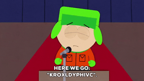 kyle broflovski speech GIF by South Park 