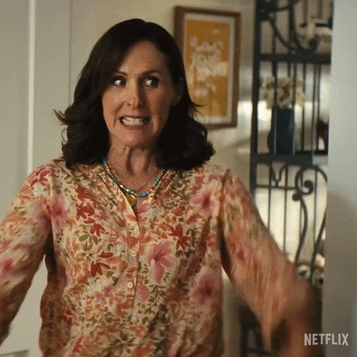 Molly Shannon Condom GIF by NETFLIX