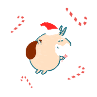 Happy Merry Christmas Sticker by doppeleinhorn