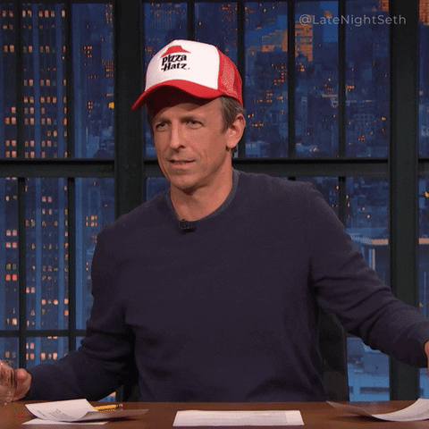 Seth Meyers Reaction GIF by Late Night with Seth Meyers
