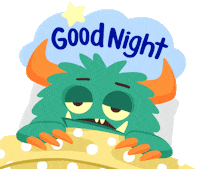 Tired Monster Sticker by InterBoosters