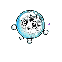 Space Stars Sticker by Wikipedia