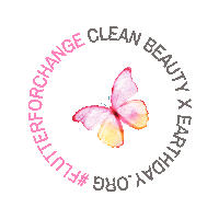 Butterfly Sticker by Clean Beauty Collective