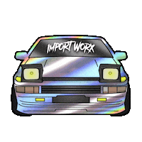 Drifting Initial D Sticker by ImportWorx