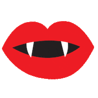 Halloween Lips Sticker by Jenniferbrettdg