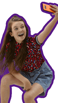 Camera Selfie Sticker by Nickelodeon Nederlands