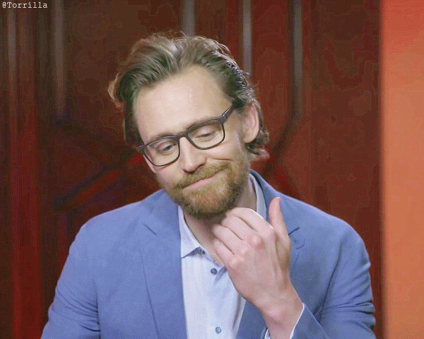 tom hiddleston beard GIF