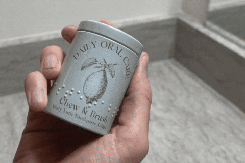 tidalove giphyupload refill fluoride compostable packaging GIF