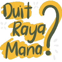 Money Raya Sticker