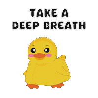 Relaxed Good Vibes Sticker by Duckeys.com