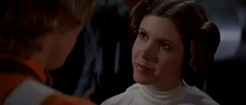 Episode 4 Kiss GIF by Star Wars