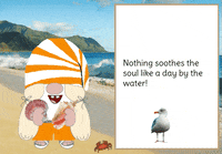 Summer Fun Gnome GIF