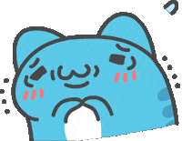 Blush Sticker by Capoo