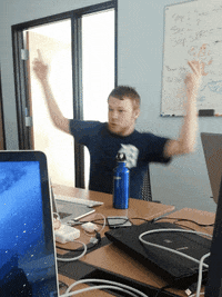 fuck yeah happy dance GIF