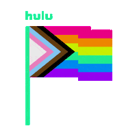 Pride Flag Sticker by HULU