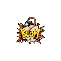 Boom Sticker by DrFabilus
