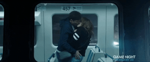 kissing rachel mcadams GIF by Game Night Movie