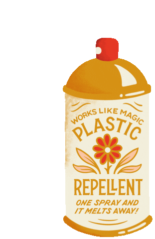 Global Warming Pink Sticker by Colleen Tracey | Illustrator