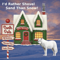 North Pole Christmas GIF
