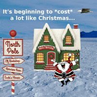 North Pole Christmas GIF