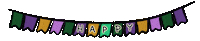 Happy Mardi Gras Sticker
