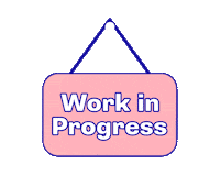 Work In Progress Sticker by Hurray Design