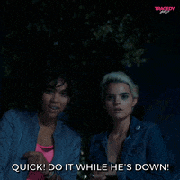 Pretty Little Liars Scream GIF by Gunpowder & Sky