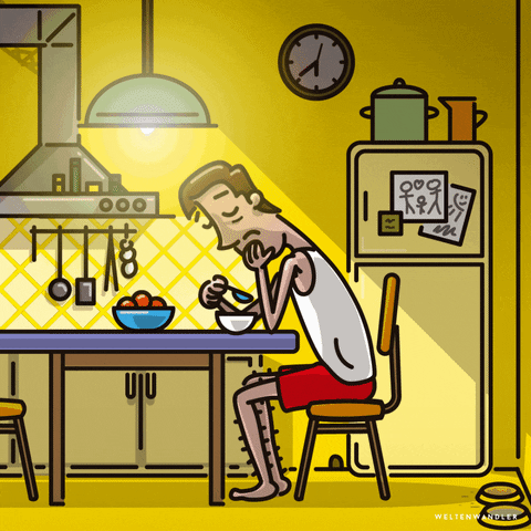WeltenwandlerDesignagenturGmbH morning tired sleep sleepy GIF