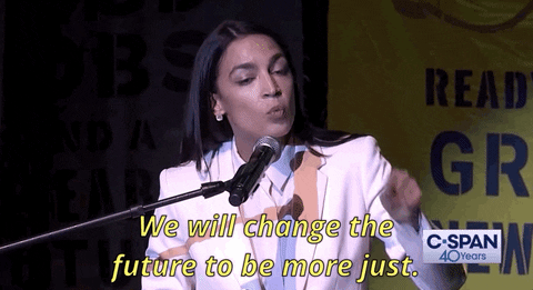 climate change alexandria ocasio cortez GIF