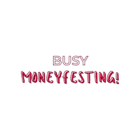 MissSmarthead money rich manifesting moneyfesting Sticker