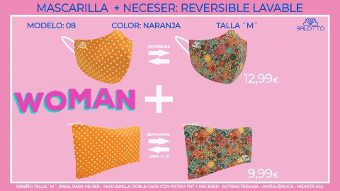 SALOTTO giphygifmaker fashion woman mask GIF