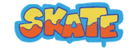 Rainbow Skate Sticker by Addy