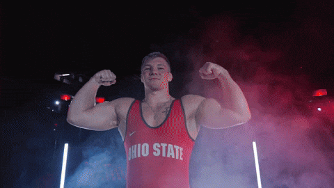 Ohio State Wrestling GIF by Ohio State Athletics