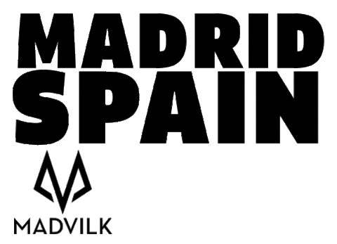 madrid Sticker by Madvilk