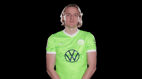 Sebastiaan Bornauw Reaction GIF by VfL Wolfsburg