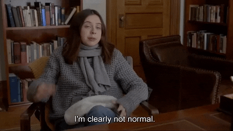 Im Clearly Not Normal Bel Powley GIF by Carrie Pilby The Movie