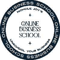 Online Business Mompreneur Sticker by Nichole Joy