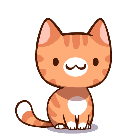 minogames happy cat smile yes Sticker