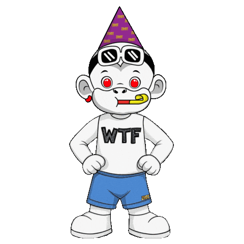What The Wtf Sticker by Zhot