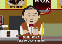 sad tuong lu kim GIF by South Park 