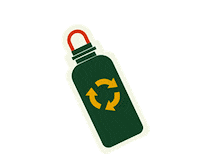Water Bottle Sticker by Tripadvisor