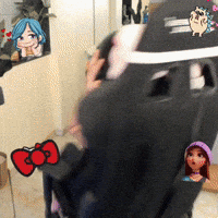 Surprised Round And Round GIF