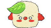 adamrice emotions rice riceball rice ball Sticker