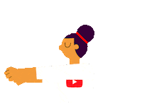 Stay Home Mental Health Sticker by YouTube