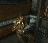 ElderMer funny meme school books GIF