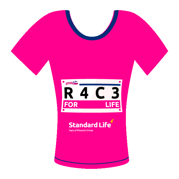 StandardLifeUK giphyupload race marathon racer Sticker