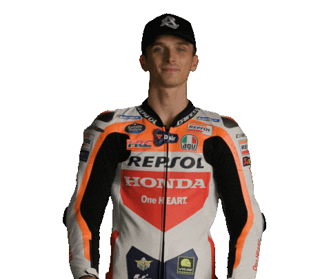 Happy Wink Sticker by MotoGP™