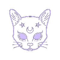 mooncatofficial mooncat Sticker