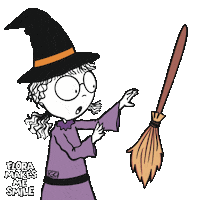 Trick Or Treat Fun Sticker